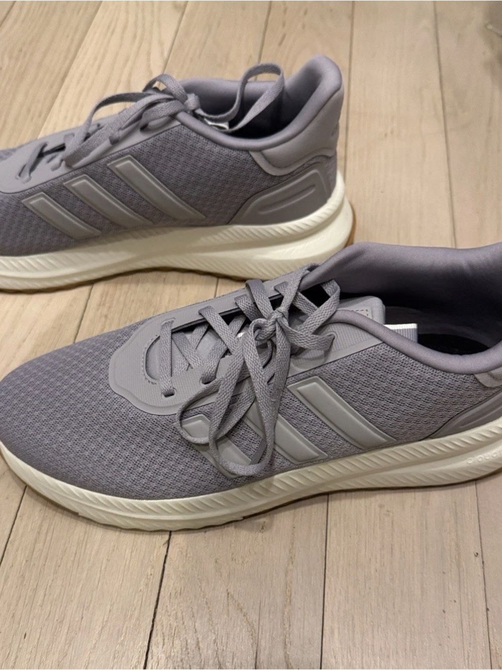 Adidas X_PLRPATH Women's Size 10 Cloudfoam Comfort Gray/White Running Shoe NIB